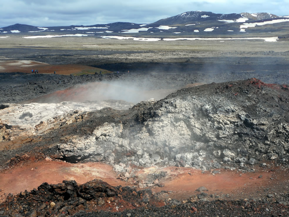 Lavaveld op IJsland